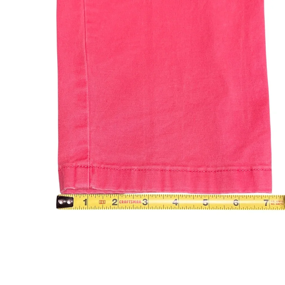 Vineyard‎ Vines Breaker Pants Mens 35x30 Coral Pink Cotton Stretch Chinos